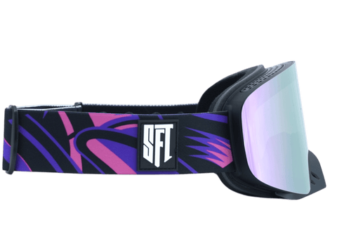 Motokrosa briļļu komplekts SFT Fast Flare Purple Magic STUNT FREAKS TEAM MOTOVEIKALS 21