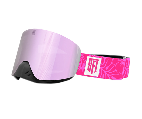 Motokrosa briļļu komplekts SFT Fast Flower Pink Magic STUNT FREAKS TEAM MOTOVEIKALS 21