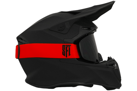 Motokrosa briļļu komplekts SFT Fast Red Magic STUNT FREAKS TEAM MOTOVEIKALS 21