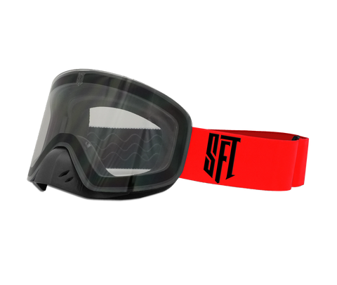 Motokrosa briļļu komplekts SFT Fast Red Magic STUNT FREAKS TEAM MOTOVEIKALS 21