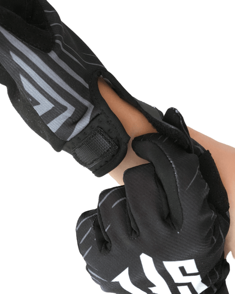 Motokrosa cimdi SFT Touch Black melni STUNT FREAKS TEAM MOTOVEIKALS 21