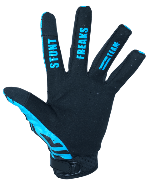Motokrosa cimdi SFT Touch Blue zili STUNT FREAKS TEAM MOTOVEIKALS 21