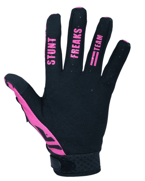 Motokrosa cimdi SFT Touch Pink rozā STUNT FREAKS TEAM MOTOVEIKALS 21