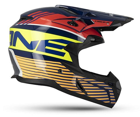 Motokrosa ķivere S820 Blue / Yellow / Orange / Red L OSONE MOTOVEIKALS 21