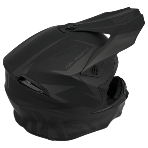 Motokrosa ķivere SFT Flatout Blackedition melna STUNT FREAKS TEAM MOTOVEIKALS 21