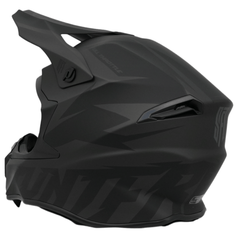 Motokrosa ķivere SFT Flatout Blackedition melna STUNT FREAKS TEAM MOTOVEIKALS 21