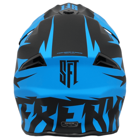 Motokrosa ķivere SFT Flatout Blue zila STUNT FREAKS TEAM MOTOVEIKALS 21