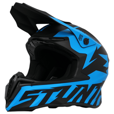 Motokrosa ķivere SFT Flatout Blue zila STUNT FREAKS TEAM MOTOVEIKALS 21