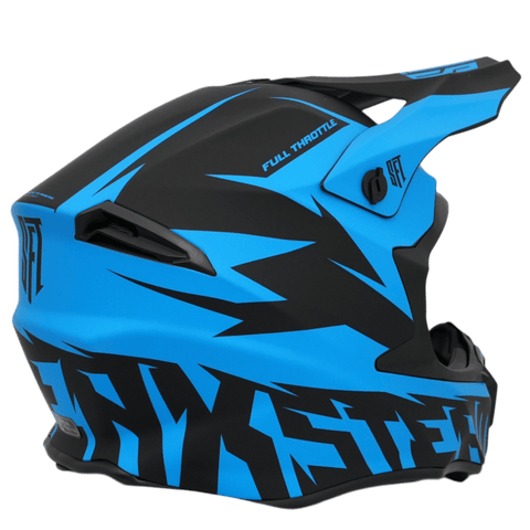 Motokrosa ķivere SFT Flatout Blue zila STUNT FREAKS TEAM MOTOVEIKALS 21
