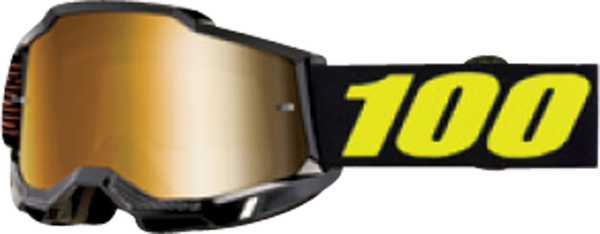 Motokrosa (MX) brilles 100% Accuri 2 Fairbanks Mirror True Gold 100% MOTOVEIKALS 21
