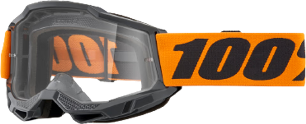 Motokrosa (MX) brilles 100% Accuri 2 Orange Clear 100% MOTOVEIKALS 21