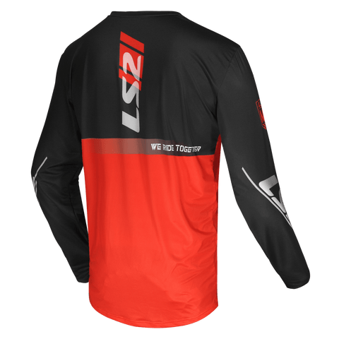 Motokrosa un enduro krekls LS2 GRAVEL black / red LS2 MOTOVEIKALS 21