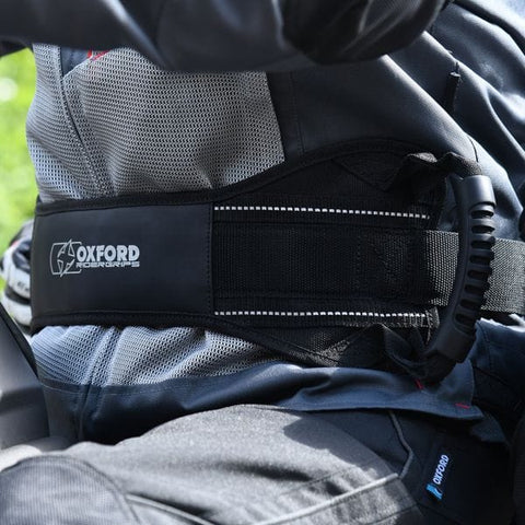 Motovadītāja josta ar rokturiem pasažierim OXFORD RiderGrips OXFORD MOTOVEIKALS 21