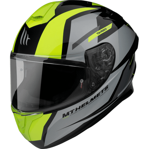 MT FF106PRO TARGO PRO SOUND A3 GLOSS FLUOR YELLOW M MT HELMETS MOTOVEIKALS 21