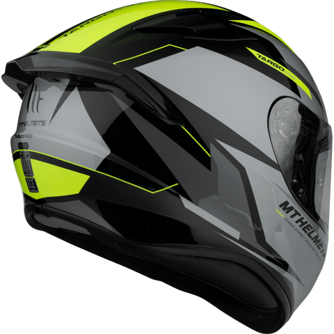 MT FF106PRO TARGO PRO SOUND A3 GLOSS FLUOR YELLOW M MT HELMETS MOTOVEIKALS 21