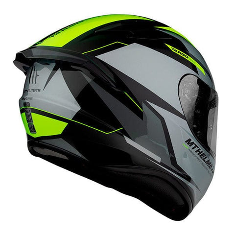 MT FF106PRO TARGO PRO SOUND A3 GLOSS FLUOR YELLOW S MT HELMETS MOTOVEIKALS 21