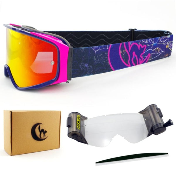 MTR-2 Mitty Graffity Love aizsargbrilles ar Roll-Off sistēmu MTR-2 MOTOVEIKALS 21