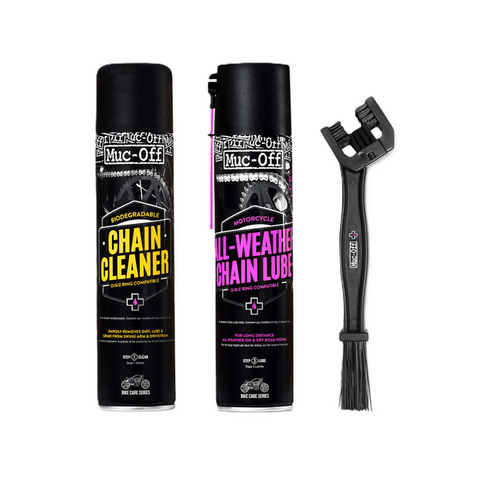 Muc-Off Motorcycle Chain Care Kit ķēdes kopšanas komplekts MUC-OFF MOTOVEIKALS 21
