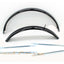 Mudguard set 19 inch for moped, moped DIVERSE / IMPORT MOTOVEIKALS 21