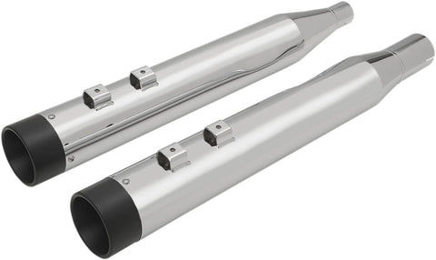 Muffler Chr 4" W/Bl 17+Fl DRAG SPECIALTIES DRAG SPECIALTIES MOTOVEIKALS 21
