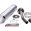 muffler Giannelli aluminum for Vent Derapage 50, 50RR 19-20 GIANNELLI MOTOVEIKALS 21