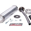 muffler Giannelli aluminum for Yamaha DT 50 R 98-03, MBK X-Limit 98-03 GIANNELLI MOTOVEIKALS 21