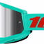MX aizsargbrilles 100% STRATA 2 maupiti / silver mirror 100% MOTOVEIKALS 21