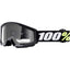 MX aizsargbrilles 100% STRATA MINI GROM black clear lens 100% MOTOVEIKALS 21