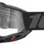 MX brilles 100% Accuri 2 Black Clear Lens 100% MOTOVEIKALS 21