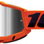 MX brilles 100% Accuri 2 Neon Orange Mirror Silver Lens 100% MOTOVEIKALS 21