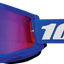 MX brillēs 100% Strata 2 Junior Blue / Mirror Red-Blue 100% MOTOVEIKALS 21