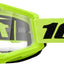MX brilles 100% Strata 2 Neon Yellow / Clear 100% MOTOVEIKALS 21