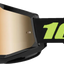 MX brilles 100% Strata 2 Solar Eclipse MR GD 100% MOTOVEIKALS 21