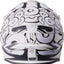 MX ķivere GMS Fortis Graffi Matte Black-White + 100% MX brilles GMS MOTOVEIKALS 21