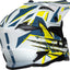 MX ķivere iXS363 2.0 White Matt Blue yellow fluo IXS MOTOVEIKALS 21