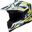 MX ķivere iXS363 2.0 White Matt Blue yellow fluo IXS MOTOVEIKALS 21