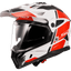 MX ķivere LS2 MX702 PIONEER II HILL white red M LS2 MOTOVEIKALS 21