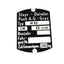 Nameplate spare part for Puch Cobra M 80 DIVERSE / IMPORT MOTOVEIKALS 21
