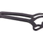 number plate holder lateral mounting aluminium black for Minarelli 50cc 2-stroke DIVERSE / IMPORT MOTOVEIKALS 21