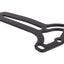 number plate holder lateral mounting aluminium black for Piaggio 2-stroke DIVERSE / IMPORT MOTOVEIKALS 21