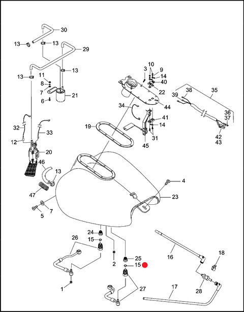 O-ring GENUINE JAMES #11246 JAMES GASKETS MOTOVEIKALS 21