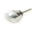 Oil filler cap with dipstick -BGM PRO, engine oil- Piaggio Leader/Quasar - Vespa ET4, LX, LXV, S, GT, GTS, GTV, GTL 125-300cc - anodised silver BGM PRO MOTOVEIKALS 21