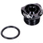 Oil filler plug VOCA V2 CNC black for Minarelli AM, Generic, KSR-Moto, Keeway, Motobi, Ride, 1E40MA, 1E40MB VOCA RACING MOTOVEIKALS 21