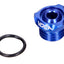 Oil filler plug VOCA V2 CNC blue for Minarelli AM, Generic, KSR-Moto, Keeway, Motobi, Ride, 1E40MA, 1E40MB VOCA RACING MOTOVEIKALS 21