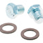 oil filler screw set / oil filler bolt set incl. seals for Vespa, Piaggio, Gilera OEM STANDARD MOTOVEIKALS 21