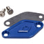 oil pump cover Doppler blue for Minarelli AM6, Derbi EBE, EBS, D50B DOPPLER MOTOVEIKALS 21
