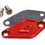 oil pump cover Doppler red for Minarelli AM6, Derbi EBE, EBS, D50B DOPPLER MOTOVEIKALS 21