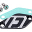 oil pump cover Doppler V2 black for Minarelli AM6, Derbi EBE, EBS, D50B DOPPLER MOTOVEIKALS 21