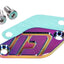 oil pump cover Doppler V2 neo chrome for Minarelli AM6, Derbi EBE, EBS, D50B DOPPLER MOTOVEIKALS 21