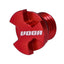 oil screw plug VOCA CNC red for Minarelli AM, Generic, KSR-Moto, Keeway, Motobi, Ride, 1E40MA, 1E40MB VOCA RACING MOTOVEIKALS 21
